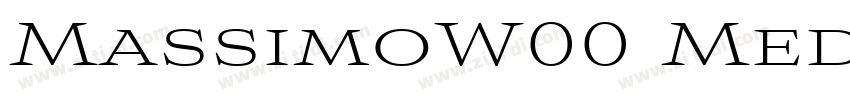 MassimoW00 Medium Re字体转换
